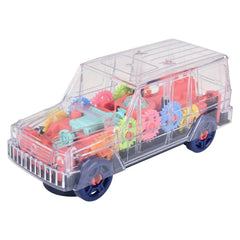 6.5" LIGHT-UP TRANSPARENT SUV LLB Light-up Toys
