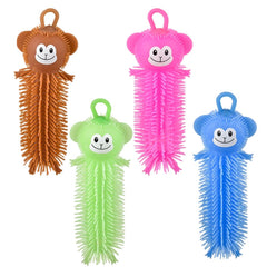 8" Monkey Puffer Light-Up Wiggler 12ct 8/18 - LLB Toys