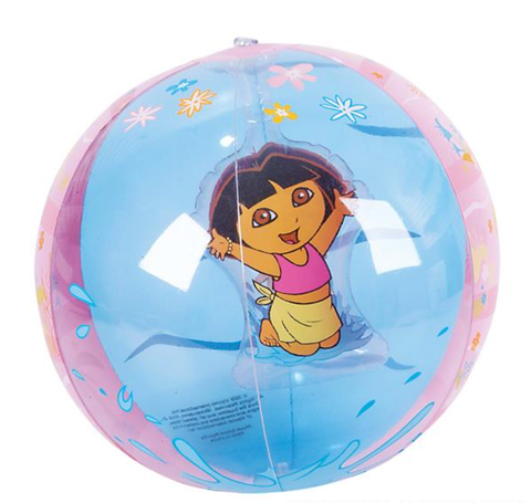16" DORA THE EXPLORER BEACHBALL  Beach/Pool Toy-Kids & Baby