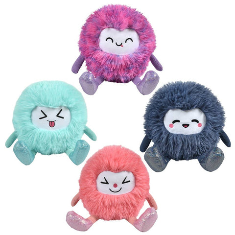 13" Furry Ball Plush  - LLB Toys