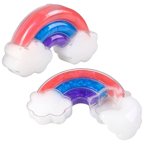 4.25" RAINBOW CLOUD PUTTY LLB Slime & Putty
