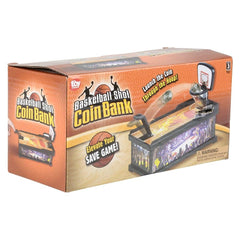 8.5" BASKETBALL SHOT COIN BANK LLB kids toys