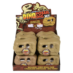 6" Dinosaur Fossil Dig Set 12ct - LLB Toys