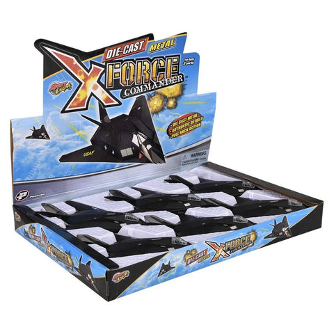 8" F-117 NIGHTHAWK Die-Cast  - LLB Toys