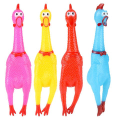 16.5" SCREECHING CHICKEN ASSORTED COLORS LLB kids toys