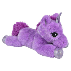20" Mink Highlight Laying Unicorn Plush - LLB Toys