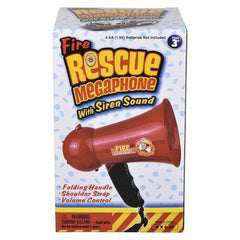 Police And Fire Megaphone Asmt LLB kids toys