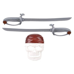 19" Jolly Roger Dual Sword Set - LLB Toys