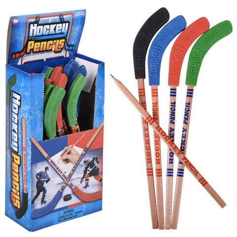 9" Hockey Pencil 24ct