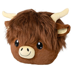 16" Plush Highland Cow Pillow - LLB Toys
