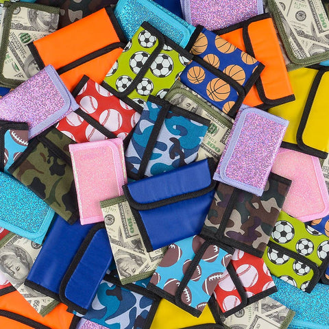 48PC 4.5" WALLET ASSORTMENT LLB kids toys