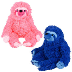 Neon Sloth Plush 14" Assortment - LLB Toys
