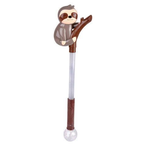 21" Light-Up Sloth Magic Ball Wand - LLB Toys