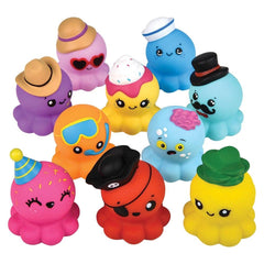 RUBBER OCTOPUS ASSORTMENT 2" LLB kids toys