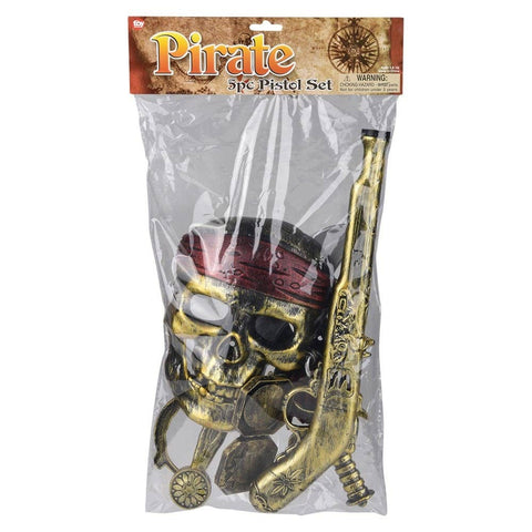 5 Piece Pirate Set Novelty Toy - LLB Toys