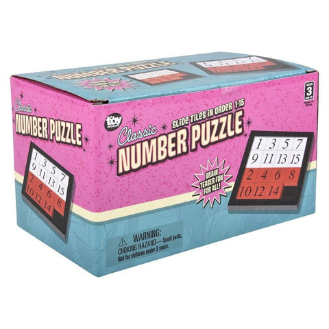 2.5" NUMBER SLIDE PUZZLE LLB Puzzle