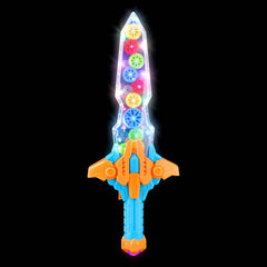 16" LIGHT-UP GEAR SWORD LLB Light-up Toys