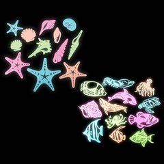 GID Sea Life Stick Ups (2 Asst.) 1.5" -3"   12/56 - LLB Toys