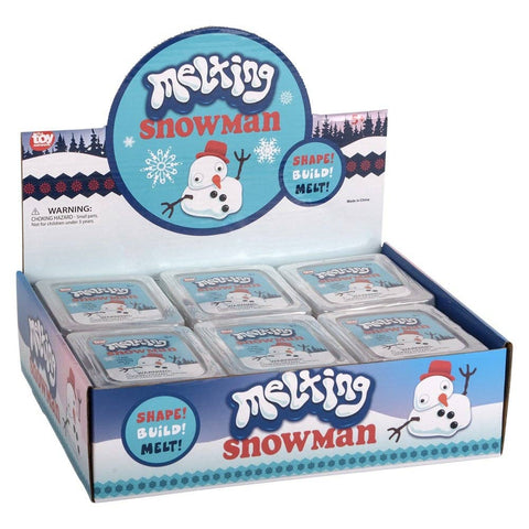 Melting Snowman LLB Slime & Putty Christmas