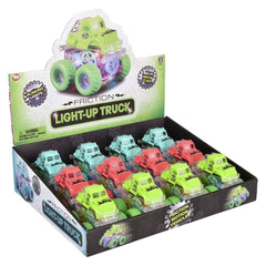 3.5" FRICTION GEAR LIGHT-UP BIG WHEEL TRUCK  - LLB Toys