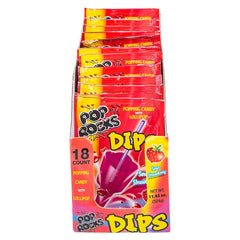 POP ROCKS DIPS SOUR STRAWBERRY  - LLB Candy