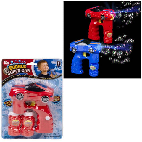 5.25" LIGHT AND SOUND SPORTS CAR BUBBLE BLASTER - LLB Toys