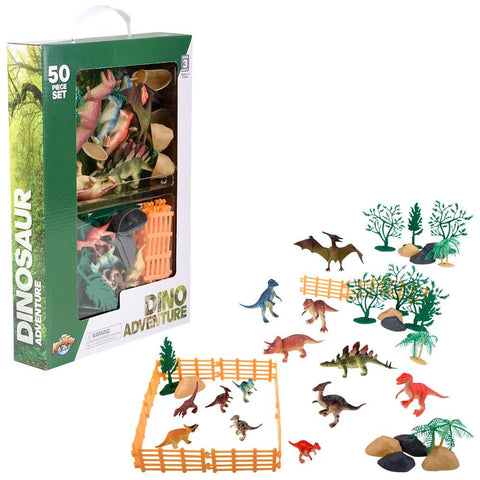50 PC DINOSAUR BOX SET LLB kids toys