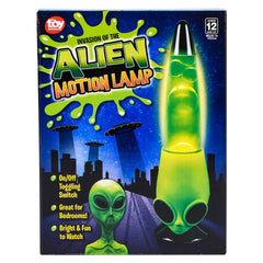 13" ALIEN HEAD WAX MOTION LAMP LLB kids toys