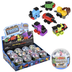 3" BUILDING BLOCK TRAIN ASSORTMENT LLB kids toys