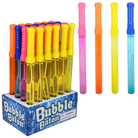Bubble Baton (4 Asst.) 14.25"  - LLB Toys