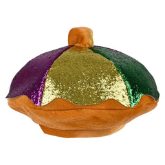 Light-Up Mardi Gras King Cake Hat - LLB Toys