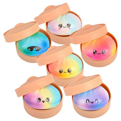 3.5" Squish Surprise Rainbow Dumplings