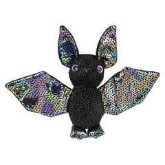 6.5" Iridescent Bat Plush Assortment - LLB Toys