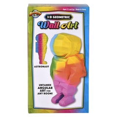 Astronaut Geometric Wall Art 8.5" LLB kids toys