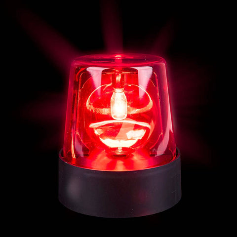 7" RED POLICE BEACON LIGHT LLB kids toys