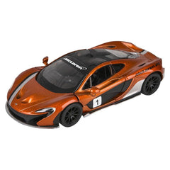 5" Diecast Pull Back Mclaren P1 #2 LLB kids toys