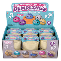 3" Sugar Squeezy Metallic Surprise Dumplings - LLB Toys