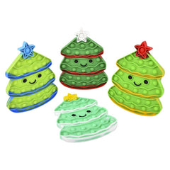 CHRISTMAS TREE JUMBO BUBBLE POPPER 9" - LLB kids toys