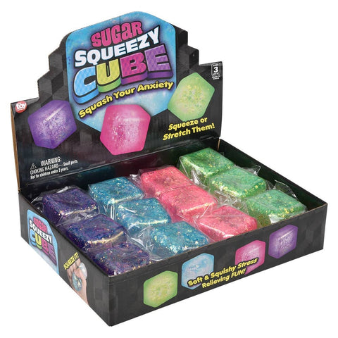 2" Squeezy Sugar Cube (air shipment) - LLB Toys