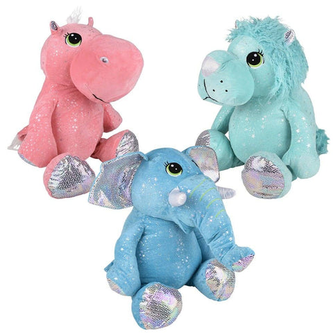 Sparkly Safari 28.5in Asmt Plush Toy - LLB Toys