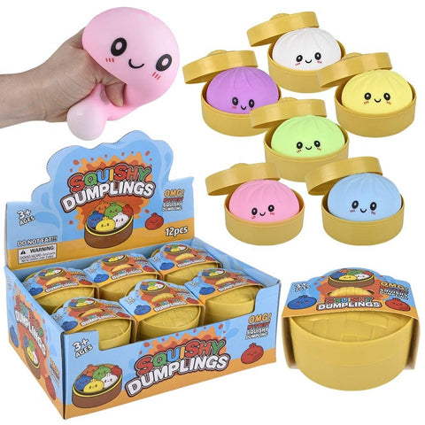 3.25" Squish And Stretch Surprise Dumplings - LLB Toys