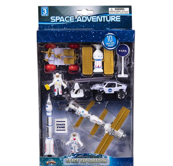 10 PC SPACE EXPLORER BOX SET LLB kids toys