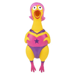Big Rubber Chicken Collectible Mix 9.5" 60ct LLB kids toys