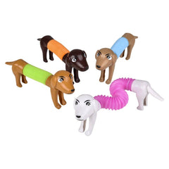 5.5" DACHSHUND FIDGET POP TUBE LLB Fidget Toys