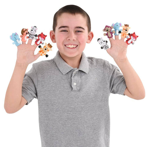 ZOO ANIMAL FINGER PUPPET LLB Kids Toys