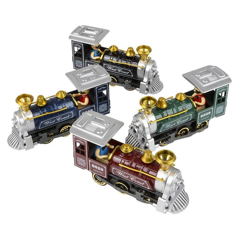 5.5" DIE-CAST PULL BACK SONIC CHOO CHOO TRAIN LLB Car Toys
