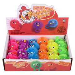 Light-Up Chicken Puffer Ring - LLB Toys
