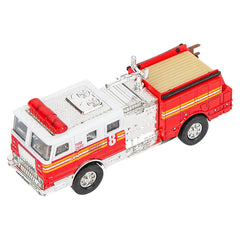 5.5" DIE-CAST PULL BACK FIRE TRUCK LLB Car Toys