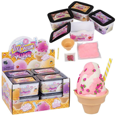 4.75" DIY Ice Cream Slime 8ct - LLB Toys