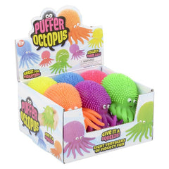 4" PUFFER OCTOPUS LLB kids toys
